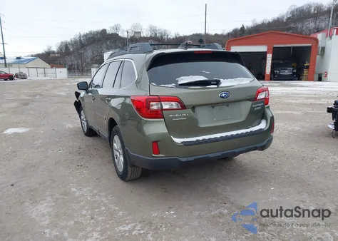 2016 Subaru Outback 2.5I Premium z USA, uszkodzony, nr VIN 4S4BSAFC1G3226465